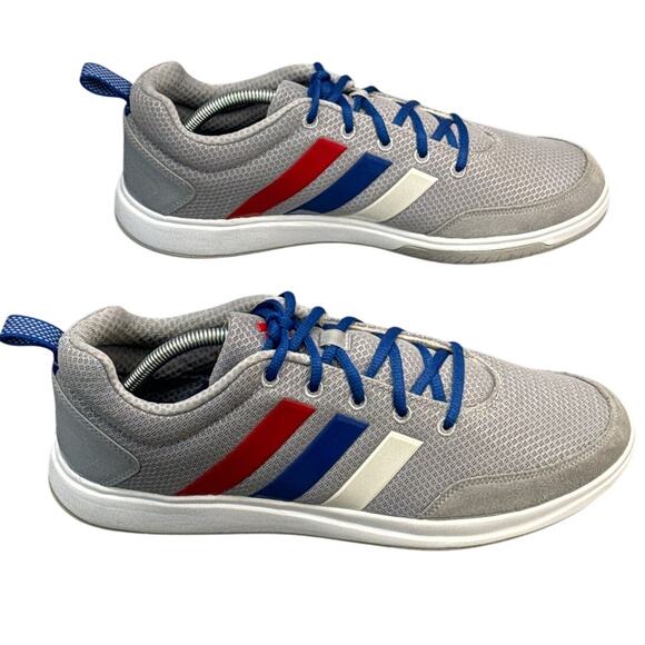 Adidas X-Hale 2013 Gray Red White Blue Low Top Athletic Sneaker Men 11 - Picture 4 of 8